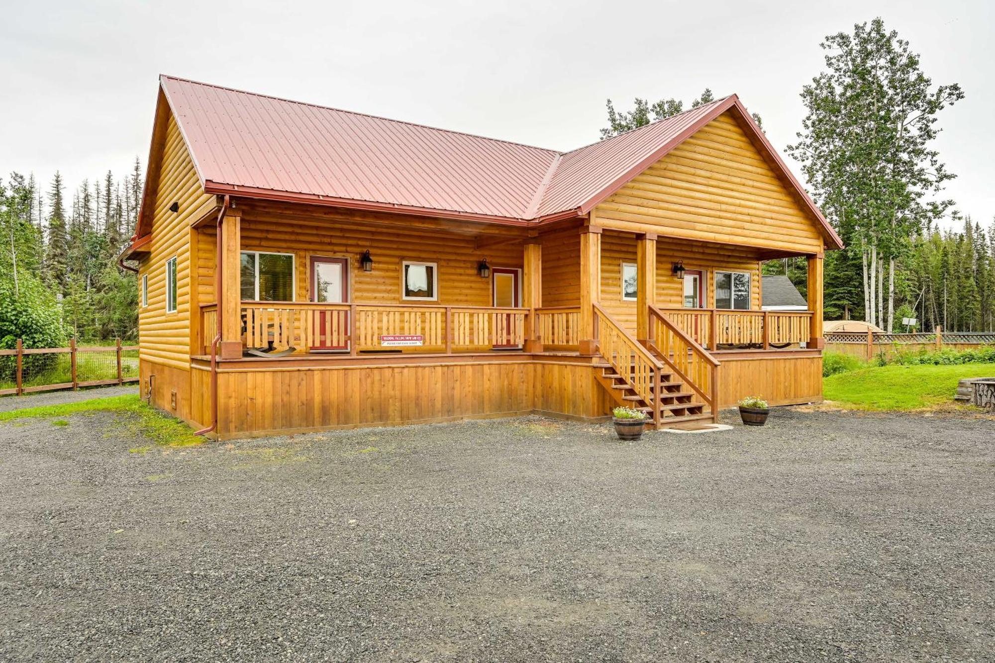 Fishermans Cabin In Soldotna Near Kenai River! ภายนอก รูปภาพ