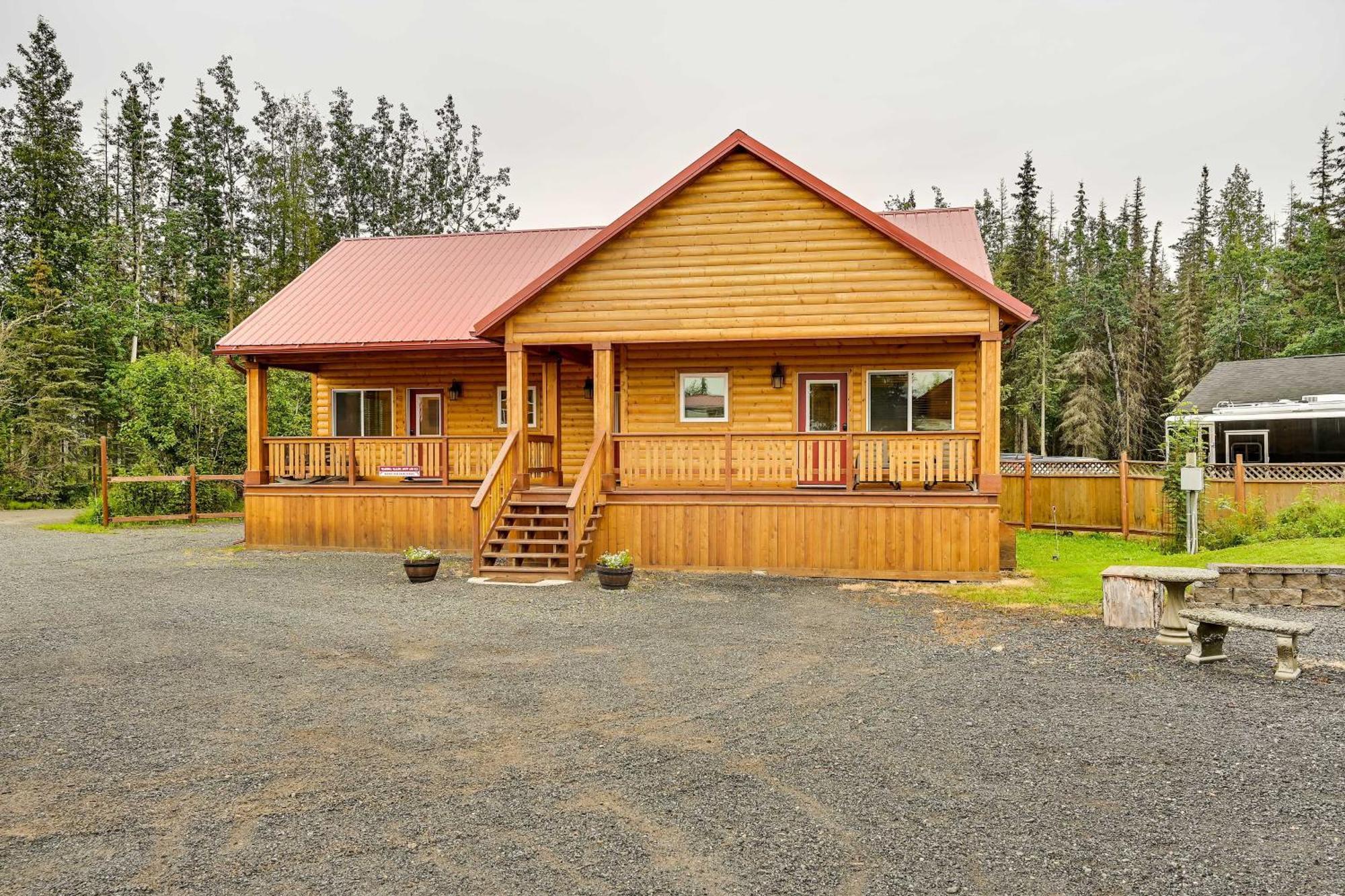 Fishermans Cabin In Soldotna Near Kenai River! ภายนอก รูปภาพ